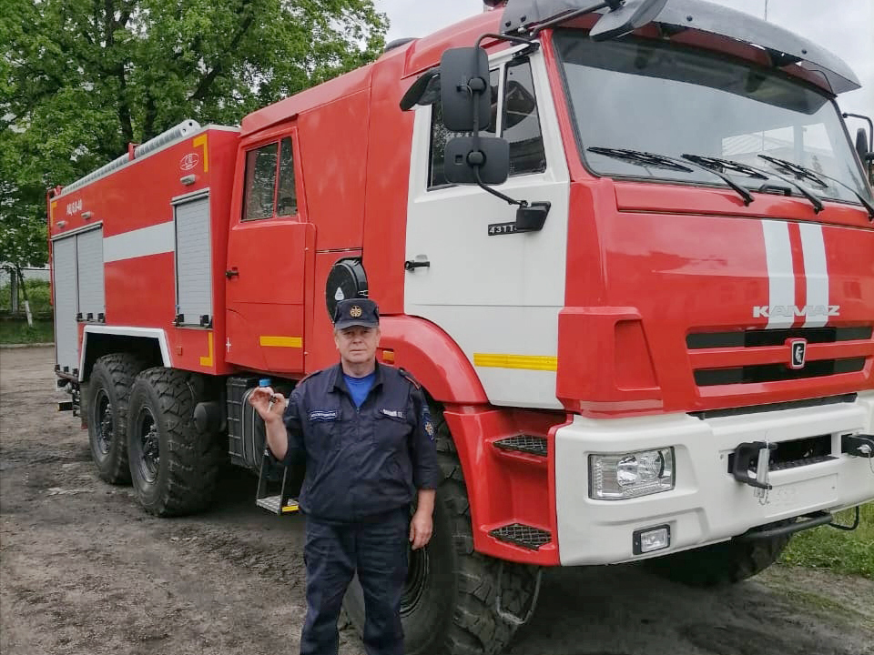 Огнеборцы Егорьевского территориального управления получили новую пожарную технику