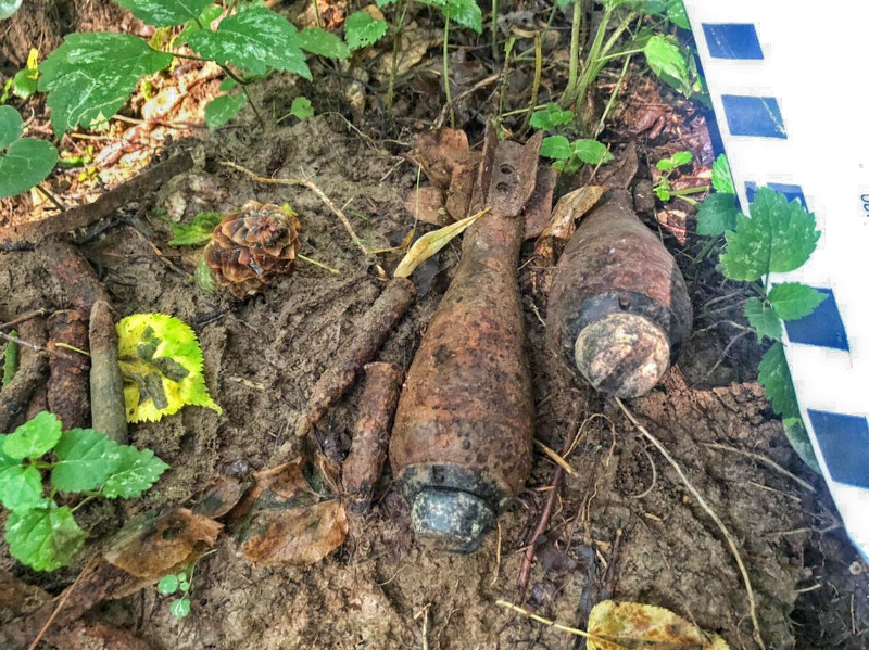 Взрывотехники ГКУ МО «Мособлпожспас» обезвредили три минометные мины времен ВОВ в Можайске