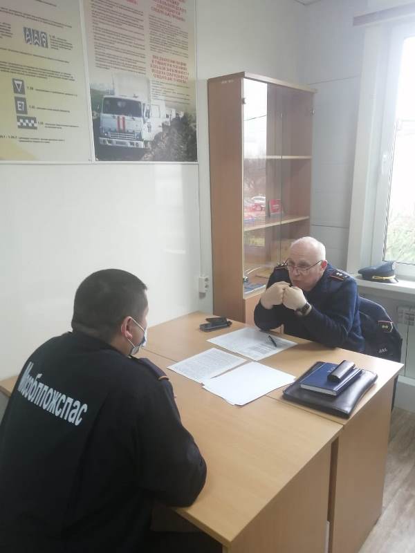 Работники ГКУ МО «Мособлпожспас» прошли квалификационные испытания на присвоение классности пожарного