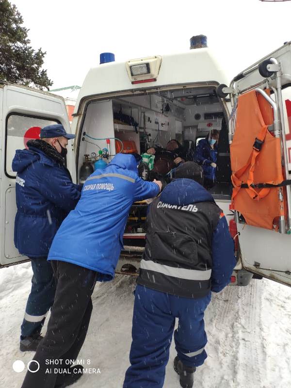 Спасатели ГКУ МО «Мособлпожспас» оказали помощь бригаде скорой помощи