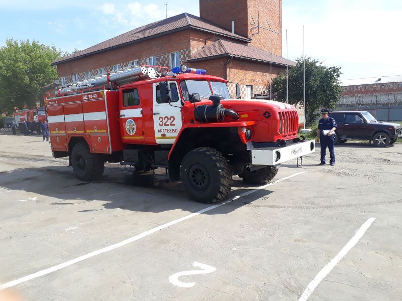 В территориальном управлении №11 ГКУ МО «Мособлпожспас» выбрали лучшего водителя пожарной техники