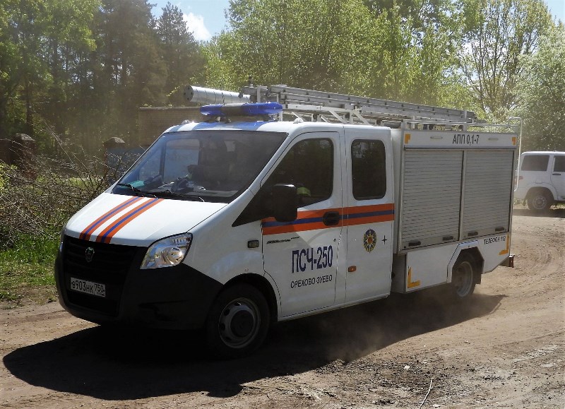 Спасатели ГКУ МО «Мособлпожспас» освободили ногу ребёнка, зажатую между рамой и колесом велосипеда