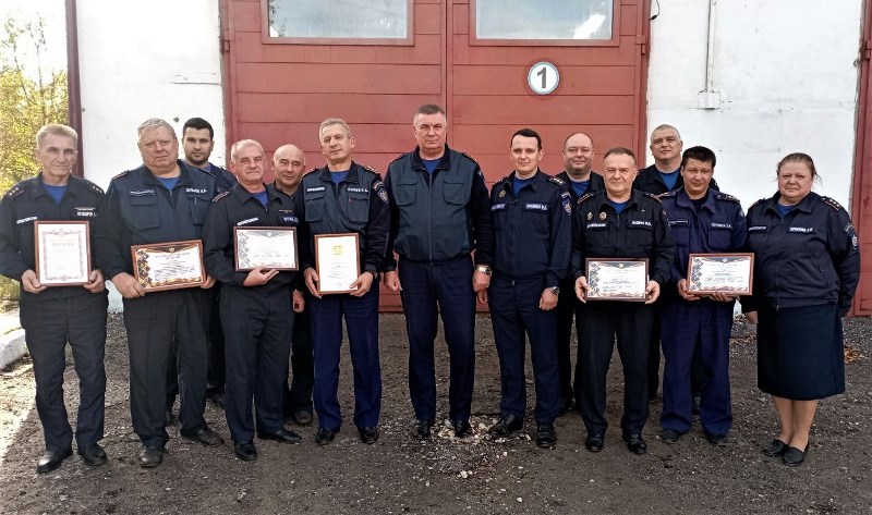 Пожарным и спасателям вручили юбилейные медали в честь 15-летия ГКУ МО «Мособлпожспас»