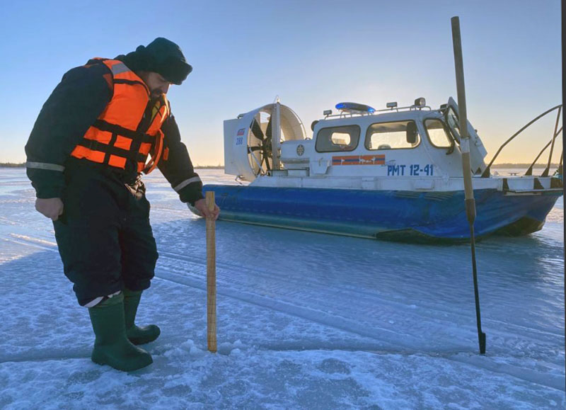 Спасатели ГКУ МО «Мособлпожспас» назвали 9 водоемов с опасной толщиной льда