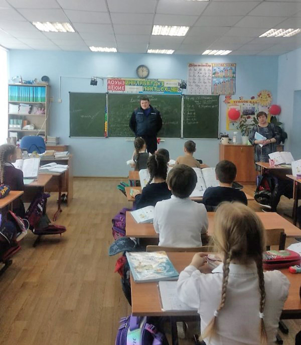 Урок пожарной безопасности для детей провели огнеборцы ГКУ МО «Мособлпожспас» в Пушкинском городском округе