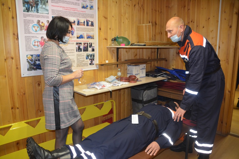 Аттестация спасателей прошла на базе учебного центра ГКУ МО «Мособлпожспас» в Малаховке